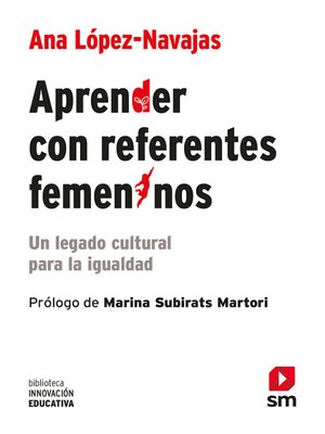 cover image of Aprender con referentes femeninos